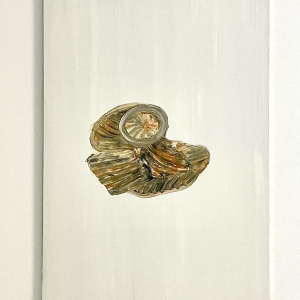 Prêt-a-porter (Preservativo maculato) /Prêt-a-porter (Leopard Print Condom) - Olio su tela - 90x60cm - 2019