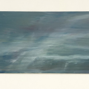 Senza titolo | Untitled - Olio su tavola di legno - 51x130cm - 2022
