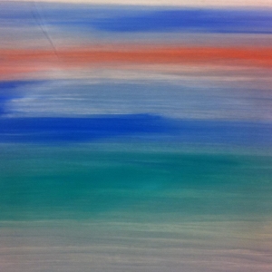 Paesaggio (Landscape) 2014 Olio su tela, Oil on canvas 71X124 cm ca