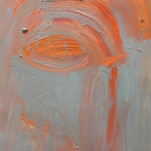 La fede dal tramonto all’alba (The faith from sunset to dawn) 2016 Olio su tela, Oil on canvas 72x53 cm ca